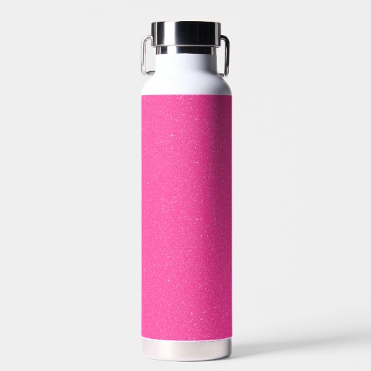 Hot Roze Gespikkelde Roestvrijstalen Fles (Voorkant)