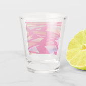 Hot-roze glas (Achterkant)