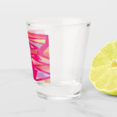 Hot-roze glas (Rechts)