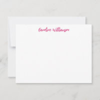 Hot-roze grafische handschrifthermakerij op maat