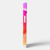 Hot-roze heldere Oranje verloopkunst Case-Mate iPhone Case (Achterkant / Rechts)