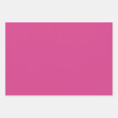 Hot Roze Inpakpapier Vel (Voorkant)