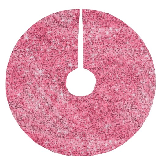 Hot-roze kerstfeestmaal kerstboom rok (Voorkant)