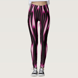Hot-roze lampen leggings