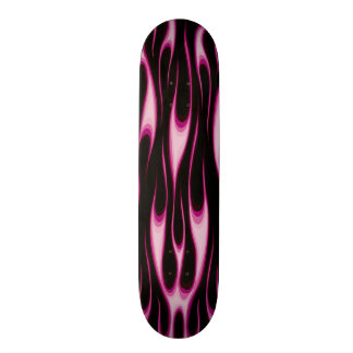 Hot-roze lampjes skateboard