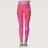 Hot-roze Leggings (Voorkant)
