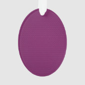 Hot-roze lint lintbewustzijn koolstofvezel ornament (achterkant)