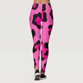 hot roze luipaard leggings (Achterkant)