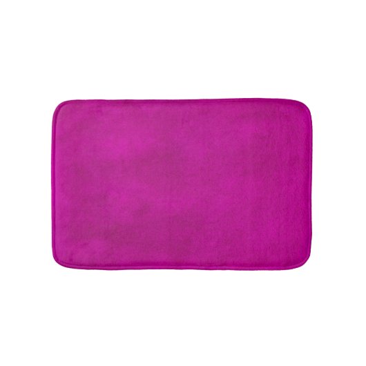 Hot-roze Magenta Waterverf Wash Bath Mat (Voorkant)