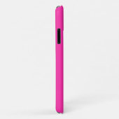 Hot-roze moderne aangepaste naam Case-Mate iPhone case (Achterkant/rechts)