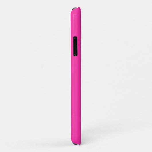 Hot-roze moderne aangepaste naam Case-Mate iPhone case (Achterkant/rechts)