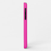 Hot-roze moderne aangepaste naam Case-Mate iPhone case (Achterkant/links)