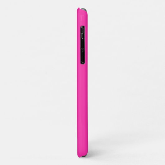 Hot-roze moderne aangepaste naam Case-Mate iPhone case (Achterkant/links)
