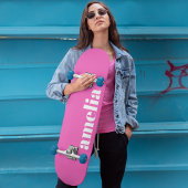 Hot-roze Monogram Skateboard