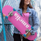 Hot-roze Monogram Skateboard