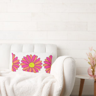 Hot-roze Oranje dagen Kussen