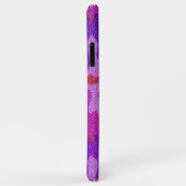 Hot Roze & Paarse Glitter Camouflage Cam Buiten Case-Mate iPhone Case (Achterkant/rechts)