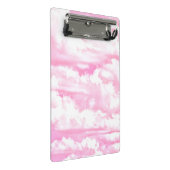 Hot-roze pasta-wolken mini klembord (Schuin)