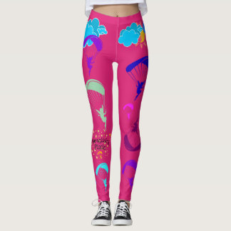 Hot-roze Pixie-Leggings voor Paraglideartikelen Leggings