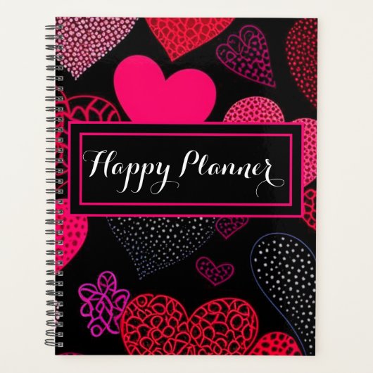 Hot Roze Planner (Voorkant)