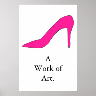 Hot-roze pomp poster