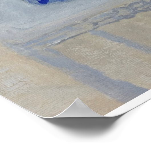 Hot-roze Rozen Ginger Jar Art afdrukken Poster (Hoek)