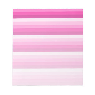 Hot-roze schaduwstrepen notitieblok
