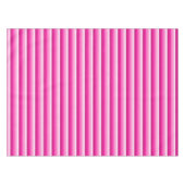 Hot-roze schaduwstrepen tafelkleed (Voorkant (Horizontaal))