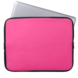 Hot-roze speldenplaat laptop sleeve