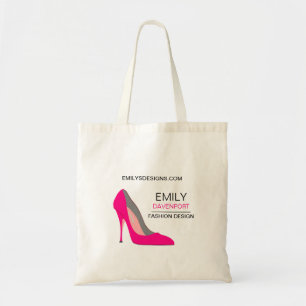 Hot-roze Stiletto High-Hiel Video Business Tote Bag
