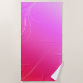 Hot Roze Strandlaken (Voorkant)