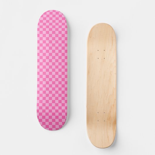 Hot-roze toetsenbord skateboard (Voorkant)