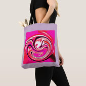 Hot roze tote bag (Dichtbij)
