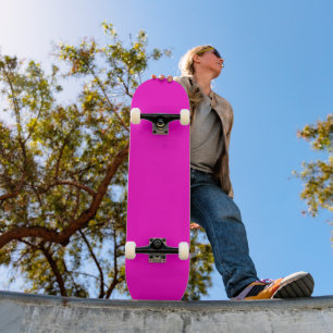 Hot-roze, vaste kleur skateboard