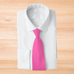 Hot-roze, vaste kleur stropdas