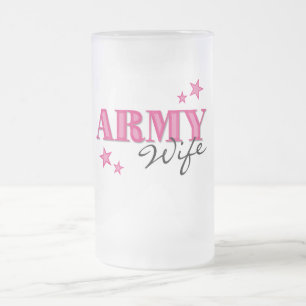 Hot-Roze vrouw van het leger, gevroren Mok