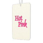 Hot Roze witte auto luchtverfrisser (Links)