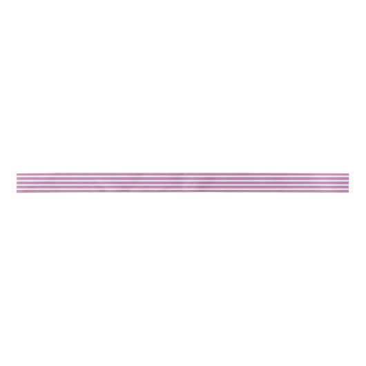 Hot-roze, witte en blauwe strepen lint (Voorkant)