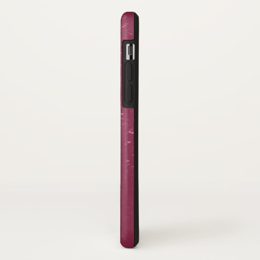 Hot-roze zand Case-Mate iPhone case (Achterkant/links)