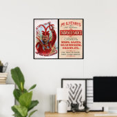  Hot Sauce Advertisement Print (Thuiskantoor)