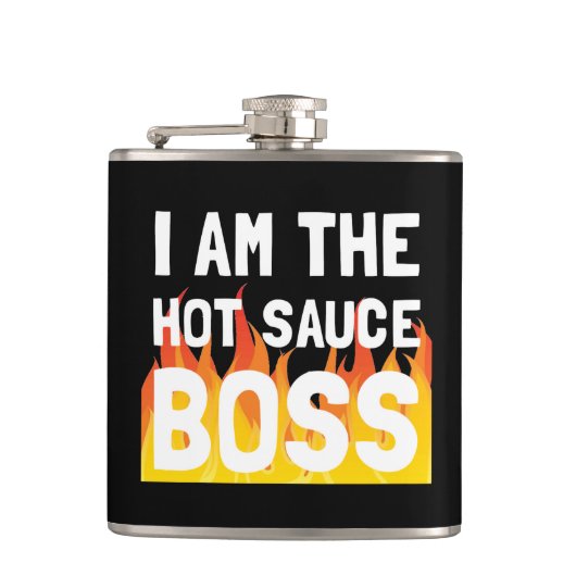Hot Sauce Boss Heupfles (Voorkant)