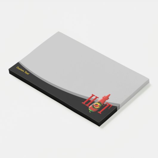 Hot Sauce Bottle Post-it® Notes (Schuin)