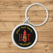 Hot Sauce Bottle Sleutelhanger
