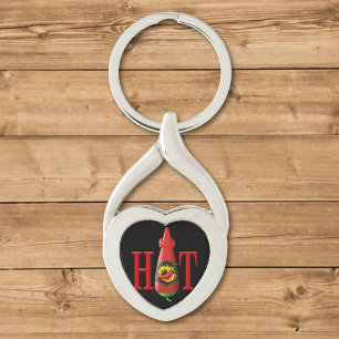 Hot Sauce Bottle Sleutelhanger