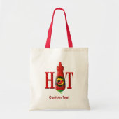 Hot Sauce Canvas tas (Voorkant)