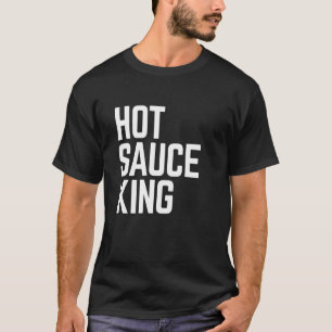 Hot Sauce Funny Hot Sauce Lover voor Heren T-shirt
