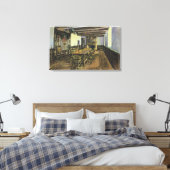 Hot-Shot Battery Cannon over Niagara Mouth Canvas Afdruk (Insitu (Slaapkamer))