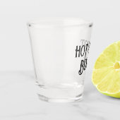 Hot Shot Boss | Grappig geschenkglas Shot Glas (Links)