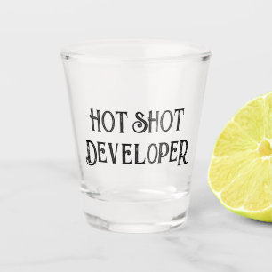 Hot Shot-ontwikkelaar Grappig geschenkglas Shot Glas