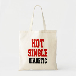 Hot single diabeticus tote bag